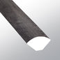 Dakworth ( QUARTER ROUND [ Wood • Matte • Dark ] - LVT * LUXURY VINYL TRIM ) | 5/8" X 3/4" X 94"