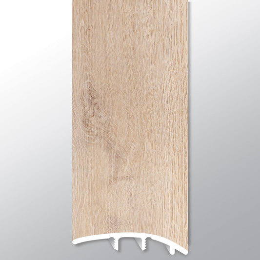 Daria Umber ( REDUCER [ Wood • Matte • Medium ] - LVT * LUXURY VINYL TRIM ) | 1 3/4" X 3/8" X 94"