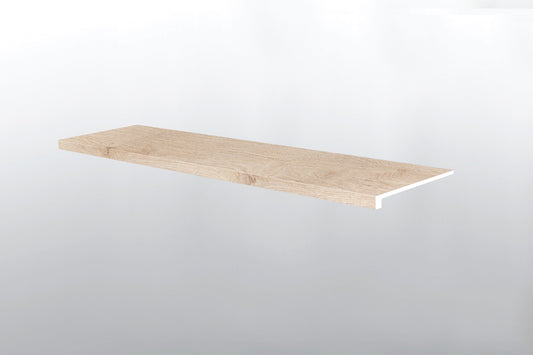 Daria Umber ( STAIR TREAD EASED EDGE [ Wood • Matte • Medium ] - LVT * LUXURY VINYL TRIM ) | 1 1/2" X 1/4" X 47 1/2"