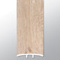 Daria Umber ( T MOLDING [ Wood • Matte • Medium ] - LVT * LUXURY VINYL TRIM ) | 1 3/4" X 1/4" X 94"