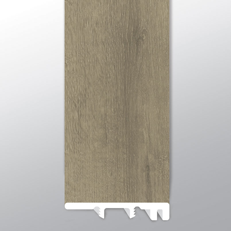 DILLION FOG ( END CAP [ Wood • Matte • Medium ] - LVT * LUXURY VINYL TRIM ) | 1 1/2" X 1/4" X 94"