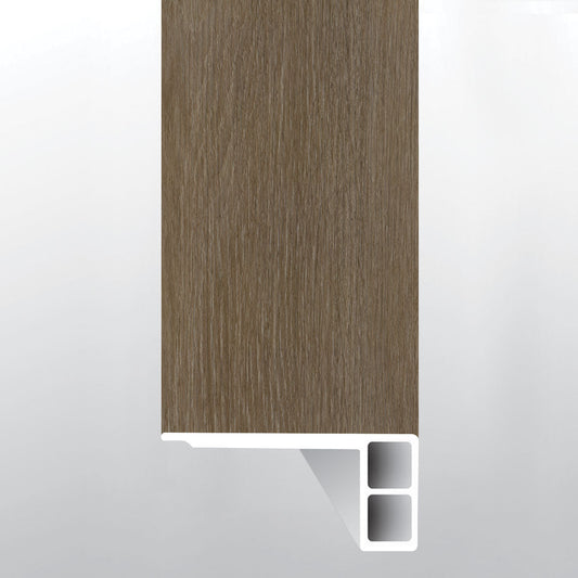 Doack ( FLUSH STAIR NOSE EASED EDGE [ Wood • Ultra Matte • Medium ] - LVT * LUXURY VINYL TRIM ) | 2 3/4" X 3/4" X 94"