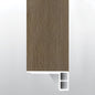 Doack ( FLUSH STAIR NOSE EASED EDGE [ Wood • Ultra Matte • Medium ] - LVT * LUXURY VINYL TRIM ) | 2 3/4" X 3/4" X 94"