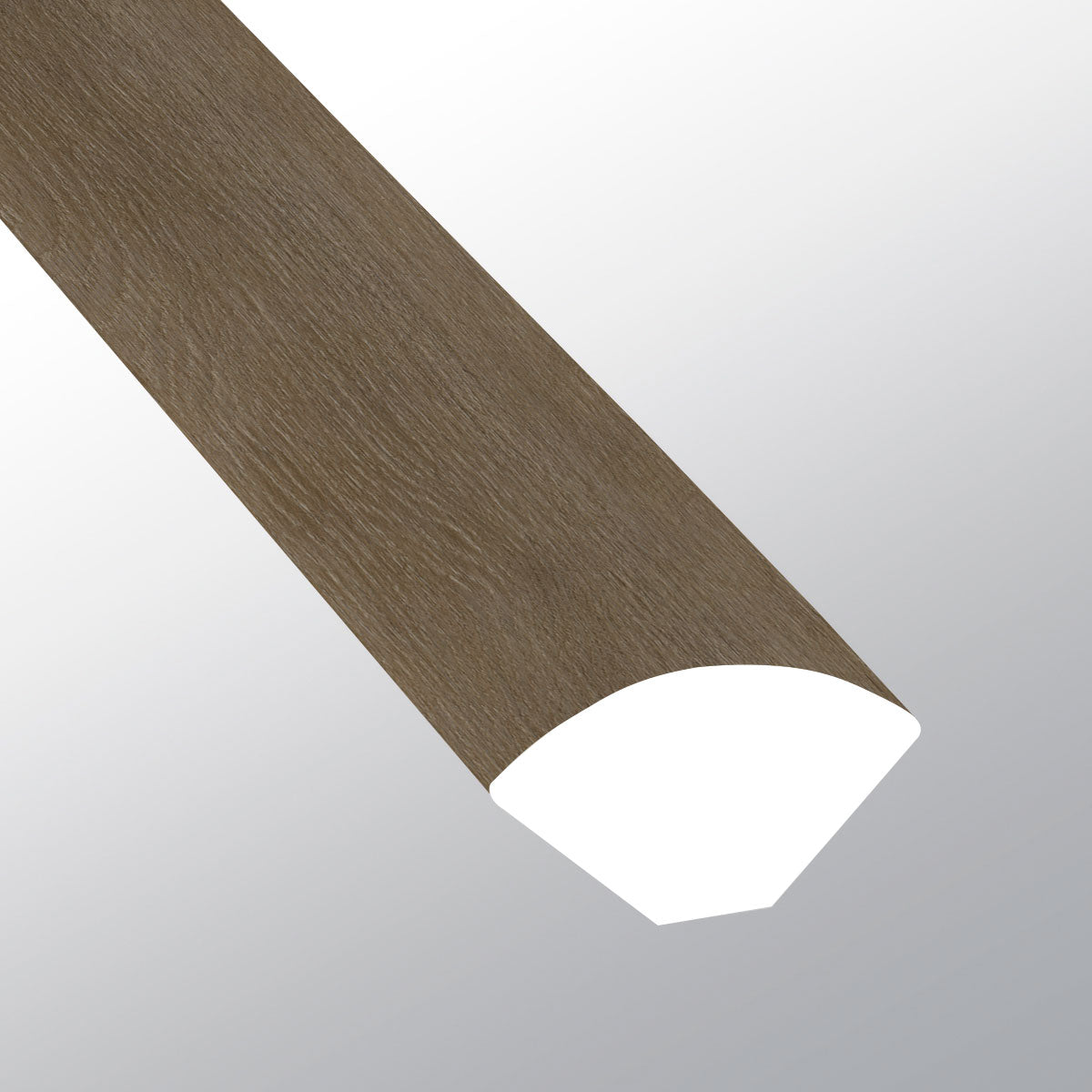 Doack ( QUARTER ROUND [ Wood • Ultra Matte • Medium ] - LVT * LUXURY VINYL TRIM ) | 5/8" X 3/4" X 94"