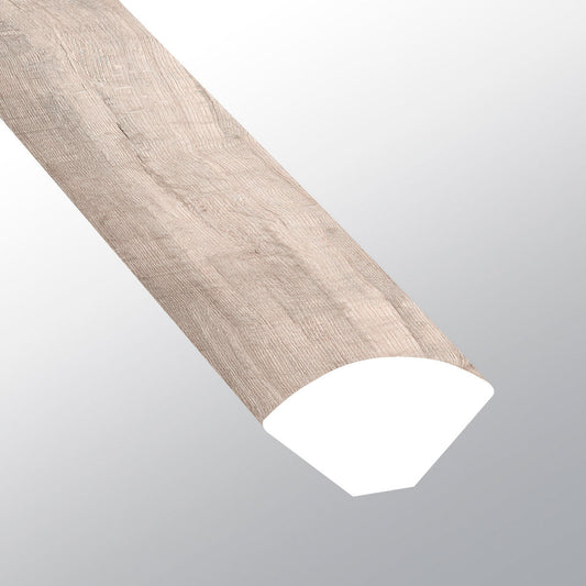 Draven ( QUARTER ROUND [ Wood • Matte • Medium ] - LVT * LUXURY VINYL TRIM ) | 5/8" X 3/4" X 94"