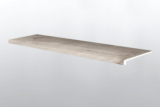 Draven ( STAIR TREAD EASED EDGE [ Wood • Matte • Medium ] - LVT * LUXURY VINYL TRIM ) | 1 1/2" X 1/4" X 47 1/2"