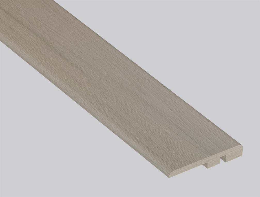Driftway ( END CAP [ Wood • Matte • Light ] - LVT * LUXURY VINYL TRIM ) | 1 1/2" X 1/4" X 94"