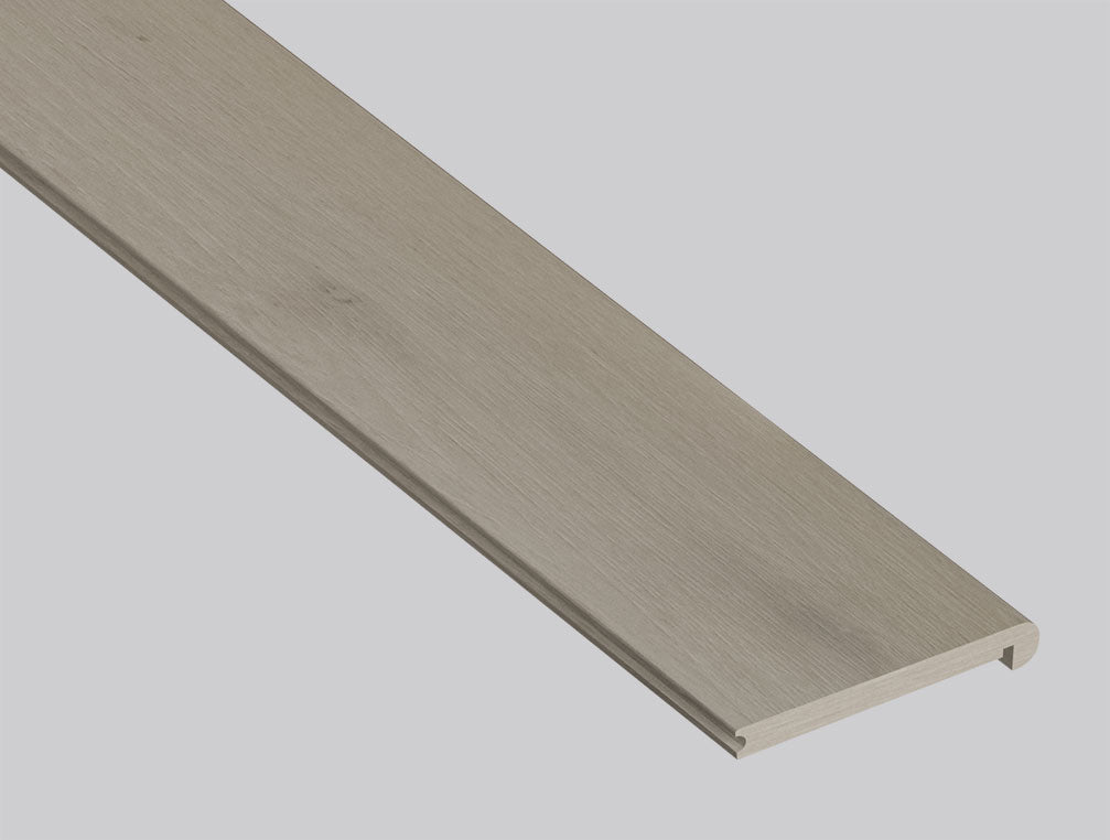 Driftway ( FLUSH STAIR NOSE [ Wood • Matte • Light ] - LVT * LUXURY VINYL TRIM ) | 2 3/4" X 3/4" X 94"