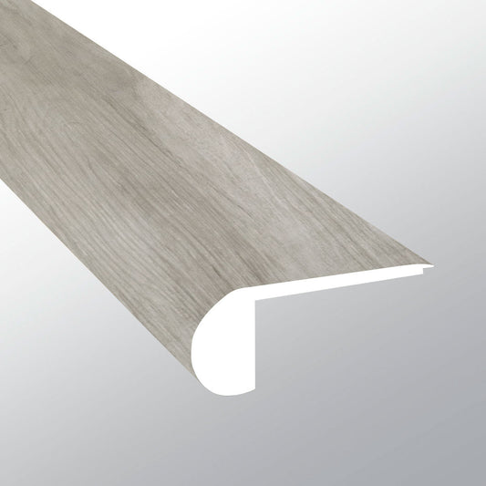Dunite Oak ( FLUSH STAIR NOSE [ Wood • Matte • Medium ] - LVT * LUXURY VINYL TRIM ) | 2 3/4" X 3/4" X 94"
