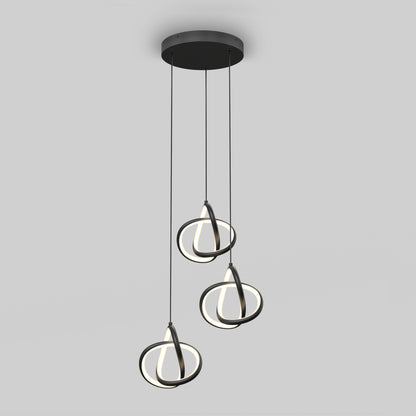Zephyr 3-light LED pendant