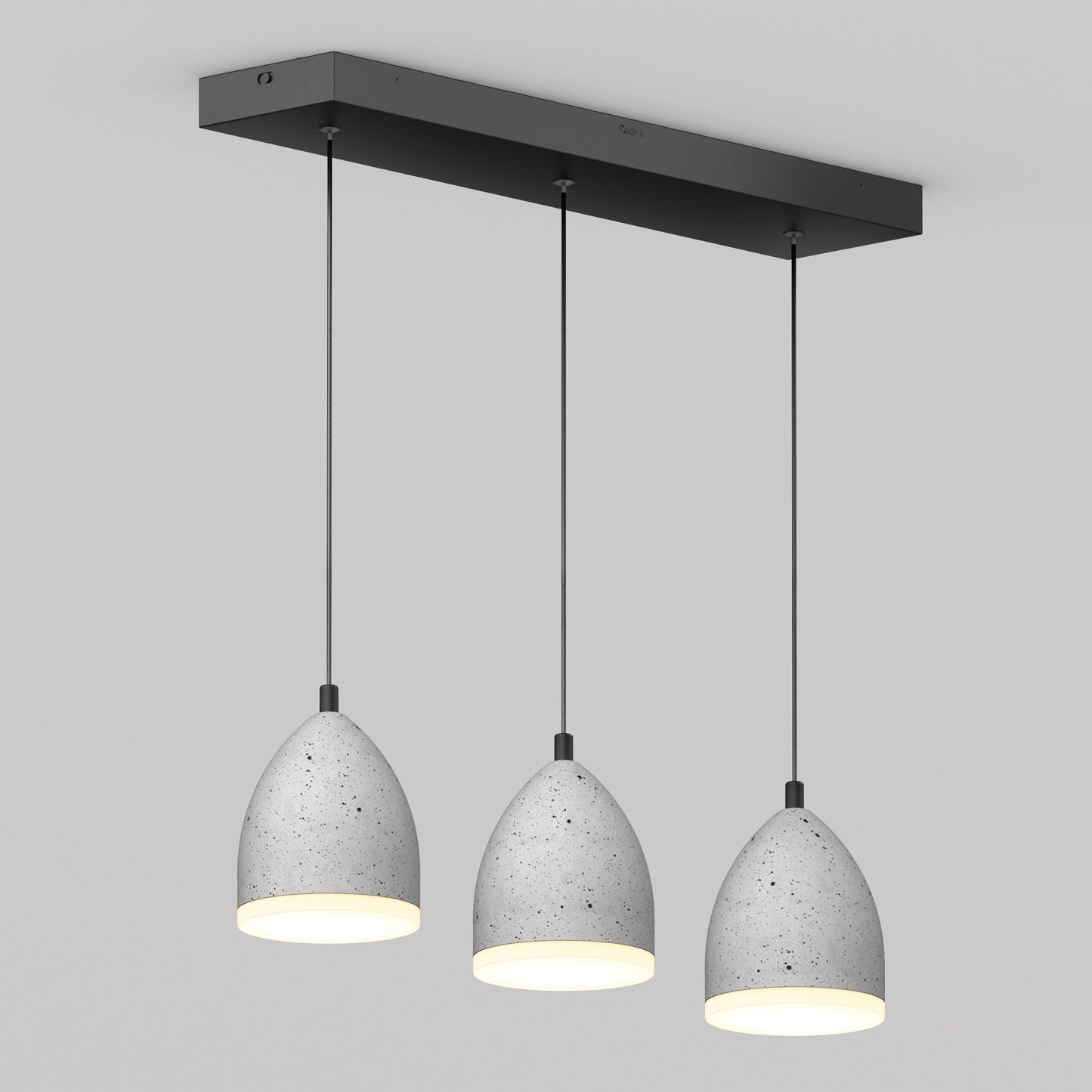 Bergen 3-light LED pendant light