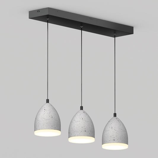 Bergen 3-light LED pendant light