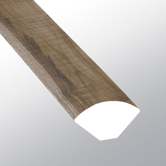 Exotika ( QUARTER ROUND [ Wood • Matte • Medium ] - LVT * LUXURY VINYL TRIM ) | 5/8" X 3/4" X 94"
