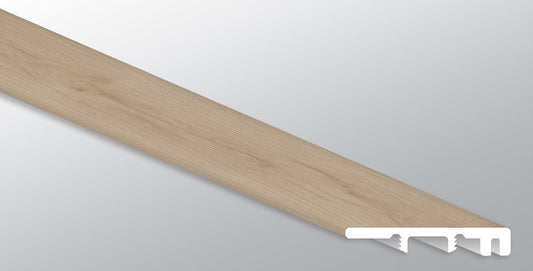 Fallonton ( END CAP [ Wood • Matte • Medium ] - LVT * LUXURY VINYL TRIM ) | 1 1/2" X 1/4" X 94"