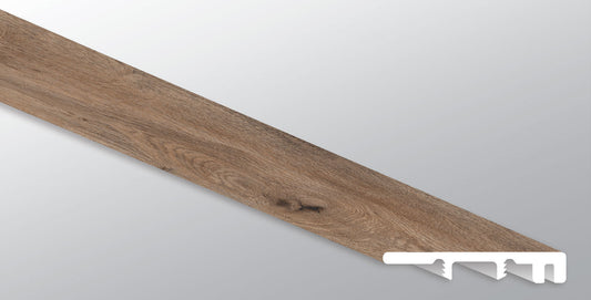 Fauna ( END CAP [ Wood • Matte • Medium ] - LVT * LUXURY VINYL TRIM ) | 1 1/2" X 1/4" X 94"