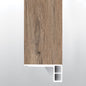 Fauna ( FLUSH STAIR NOSE EASED EDGE [ Wood • Matte • Medium ] - LVT * LUXURY VINYL TRIM ) | 2 3/4" X 3/4" X 94"
