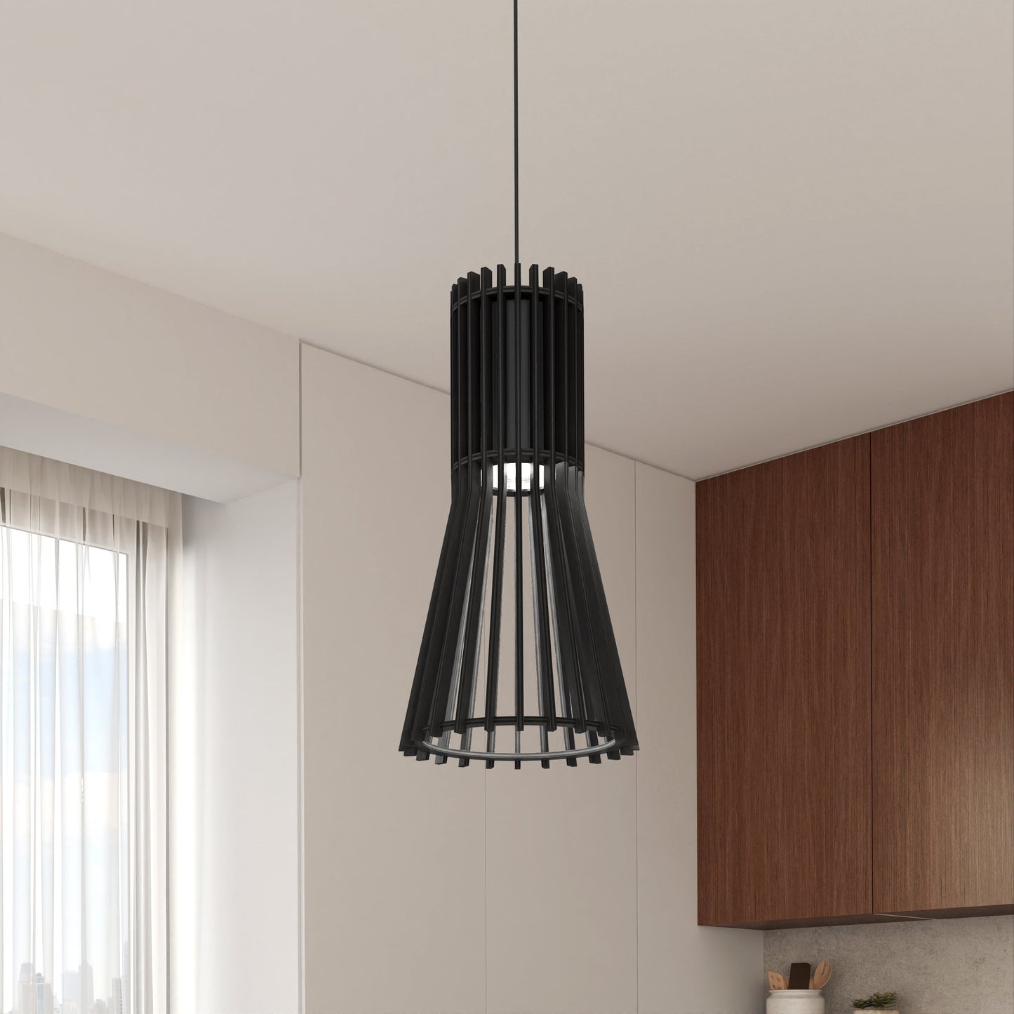 Kiyo modern LED pendant 3 CCT