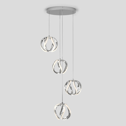Vivaldi LED 4-light pendant