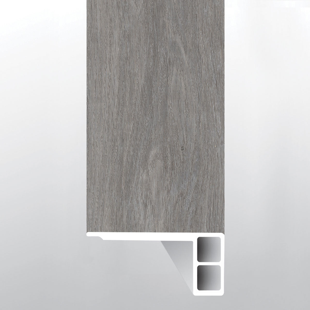 Finely ( FLUSH STAIR NOSE EASED EDGE [ Wood • Matte • Medium ] - LVT * LUXURY VINYL TRIM ) | 2 3/4" X 3/4" X 94"