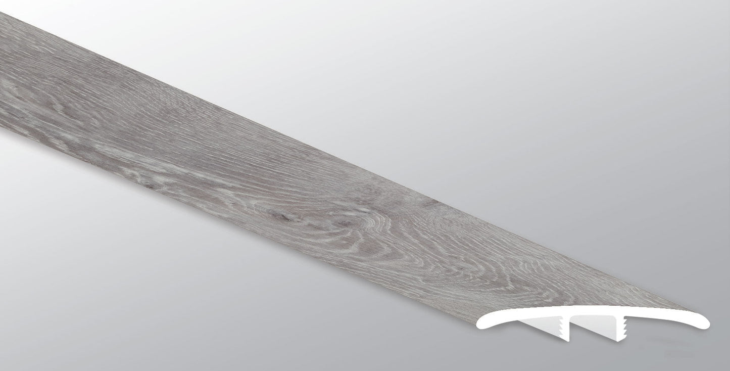 Finely ( T MOLDING [ Wood • Matte • Medium ] - LVT * LUXURY VINYL TRIM ) | 1 3/4" X 1/4" X 94"