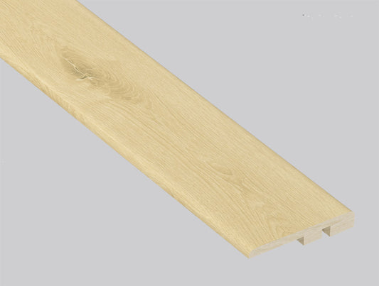 Glenbury Oak ( END CAP [ Wood • Matte • Light ] - LVT * LUXURY VINYL TRIM ) | 1 1/2" X 1/4" X 94"
