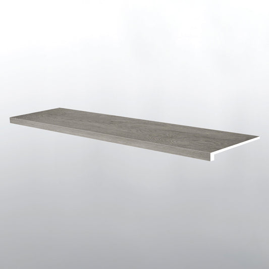 Grayton ( STAIR TREAD EASED EDGE [ Wood • Matte • Medium ] - LVT * LUXURY VINYL TRIM ) | 1 1/2" X 1/4" X 47 1/2"