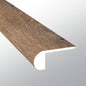 Hatfield ( FLUSH STAIR NOSE [ Wood • Matte • Dark ] - LVT * LUXURY VINYL TRIM ) | 2 3/4" X 3/4" X 94"