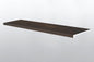 Hawthorne ( STAIR TREAD EASED EDGE [ Wood • Matte • Dark ] - LVT * LUXURY VINYL TRIM ) | 1 1/2" X 1/4" X 47 1/2"