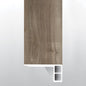 Highcliffe Greige ( FLUSH STAIR NOSE EASED EDGE [ Wood • Matte • Medium ] - LVT * LUXURY VINYL TRIM ) | 2 3/4" X 3/4" X 94"