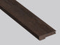 Hillsdale ( FLUSH STAIR NOSE EASED EDGE [ Wood • Matte • Dark ] - LVT * LUXURY VINYL TRIM ) | 2 3/4" X 3/4" X 94"