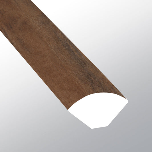 Jatoba ( QUARTER ROUND [ Wood • Matte • Dark ] - LVT * LUXURY VINYL TRIM ) | 5/8" X 3/4" X 94"