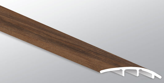 Jatoba ( REDUCER [ Wood • Matte • Dark ] - LVT * LUXURY VINYL TRIM ) | 1 3/4" X 3/8" X 94"