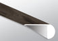 Jenta ( OVERLAPPING STAIR NOSE [ Wood • Matte • Dark ] - LVT * LUXURY VINYL TRIM ) | 2 1/4" X 1" X 94"