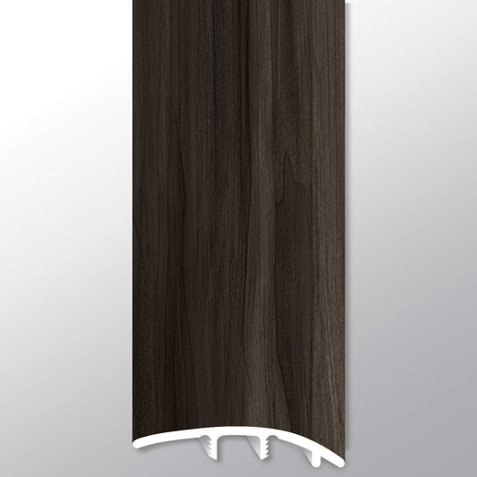 Jenta ( REDUCER [ Wood • Matte • Dark ] - LVT * LUXURY VINYL TRIM ) | 1 3/4" X 3/8" X 94"
