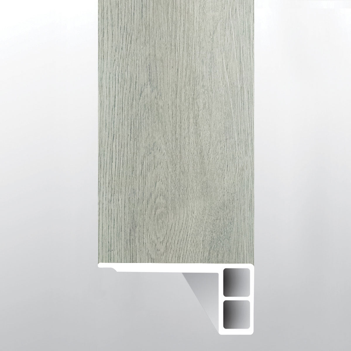 Kardigan ( FLUSH STAIR NOSE EASED EDGE [ Wood • Matte • Light ] - LVT * LUXURY VINYL TRIM ) | 2 3/4" X 3/4" X 94"