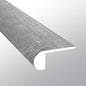 Kingsdown Gray ( FLUSH STAIR NOSE [ Wood • Matte • Medium ] - LVT * LUXURY VINYL TRIM ) | 2 3/4" X 3/4" X 94"