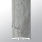 Kingsdown Gray ( T MOLDING [ Wood • Matte • Medium ] - LVT * LUXURY VINYL TRIM ) | 1 3/4" X 1/4" X 94"