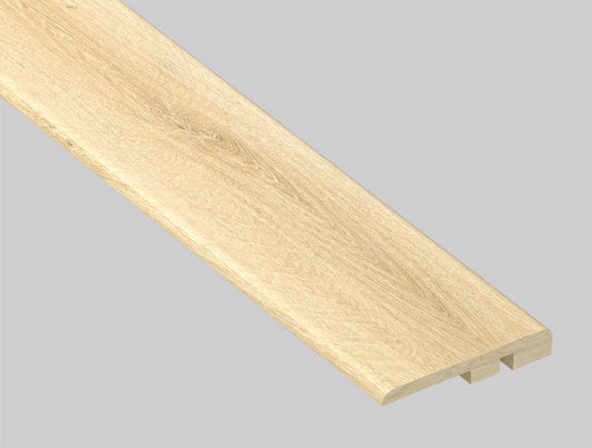 Lanston Oak ( END CAP [ Wood • Matte • Light ] - LVT * LUXURY VINYL TRIM ) | 1 1/2" X 1/4" X 94"