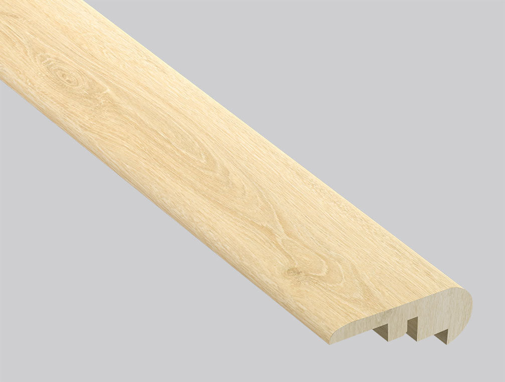 Lanston Oak ( OVERLAPPING STAIR NOSE [ Wood • Matte • Light ] - LVT * LUXURY VINYL TRIM ) | 2 1/4" X 1" X 94"