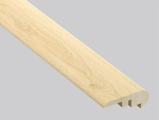 Lanston Oak ( OVERLAPPING STAIR NOSE [ Wood • Matte • Light ] - LVT * LUXURY VINYL TRIM ) | 2 1/4" X 1" X 94"