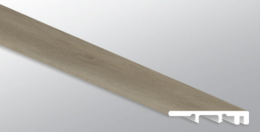 Lark ( END CAP [ Wood • Ultra Matte • Medium ] - LVT * LUXURY VINYL TRIM ) | 1 1/2" X 1/4" X 94"
