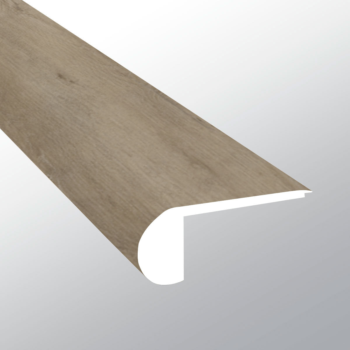 Lark ( FLUSH STAIR NOSE [ Wood • Ultra Matte • Medium ] - LVT * LUXURY VINYL TRIM ) | 2 3/4" X 3/4" X 94"