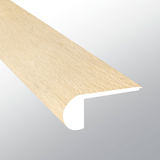 Lenexa Creek ( FLUSH STAIR NOSE [ Wood • Matte • Light ] - LVT * LUXURY VINYL TRIM ) | 2 3/4" X 3/4" X 94"