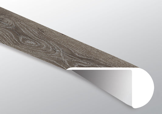 Ludlow ( OVERLAPPING STAIR NOSE [ Wood • Matte • Medium ] - LVT * LUXURY VINYL TRIM ) | 2 1/4" X 1" X 94"