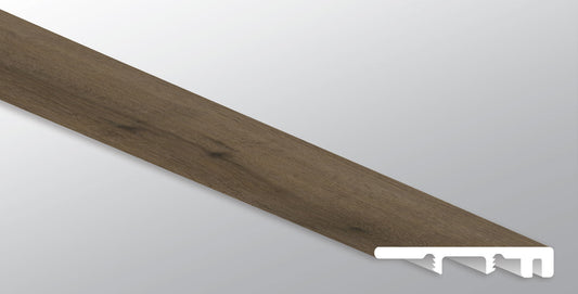 Malden ( END CAP [ Wood • Ultra Matte • Medium ] - LVT * LUXURY VINYL TRIM ) | 1 1/2" X 1/4" X 94"