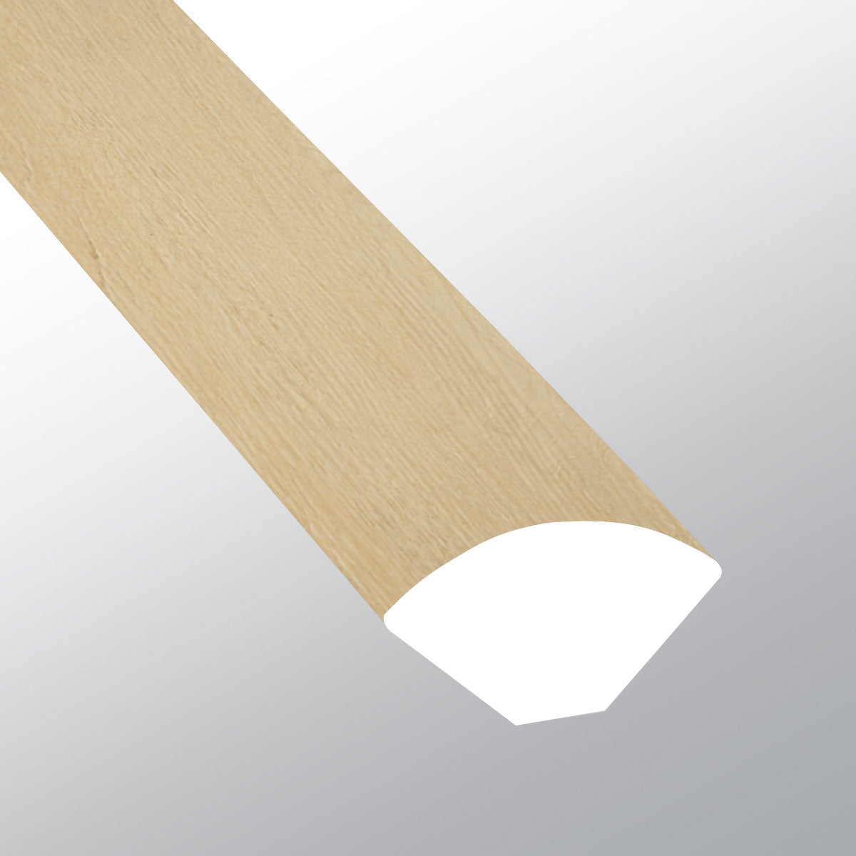 Malta ( QUARTER ROUND [ Wood • Matte • Light ] - LVT * LUXURY VINYL TRIM ) | 5/8" X 3/4" X 94"
