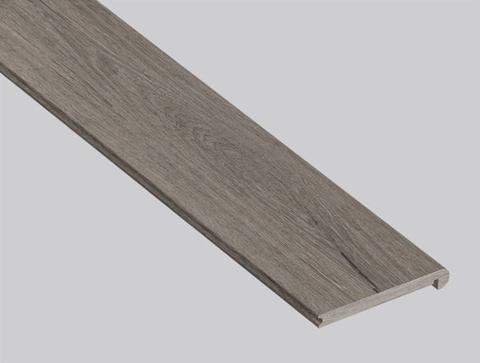 Malton ( FLUSH STAIR NOSE [ Wood • Matte • Medium ] - LVT * LUXURY VINYL TRIM ) | 2 3/4" X 3/4" X 94"