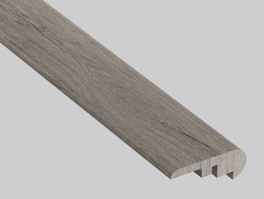 Malton ( OVERLAPPING STAIR NOSE [ Wood • Matte • Medium ] - LVT * LUXURY VINYL TRIM ) | 2 1/4" X 1" X 94"