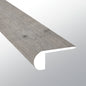 Mezcla ( FLUSH STAIR NOSE [ Wood • Matte • Medium ] - LVT * LUXURY VINYL TRIM ) | 2 3/4" X 3/4" X 94"
