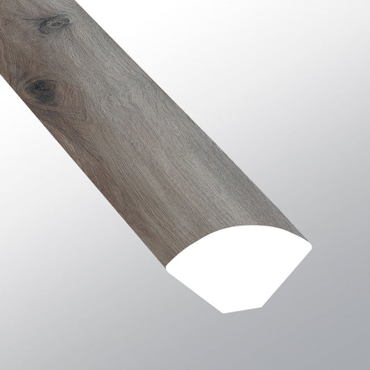 Midnight Maple ( QUARTER ROUND [ Wood • Matte • Medium ] - LVT * LUXURY VINYL TRIM ) | 5/8" X 3/4" X 94"